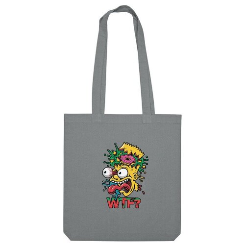 фото Сумка шоппер us basic, серый