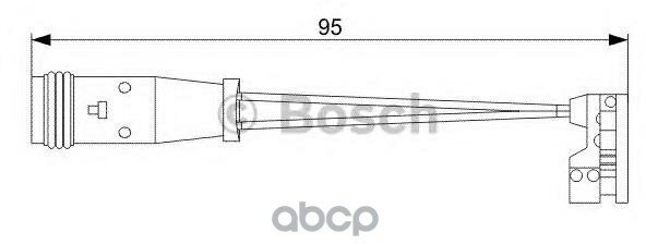 Датчик Износа Тормозных Колодок Bosch арт. 1987473006