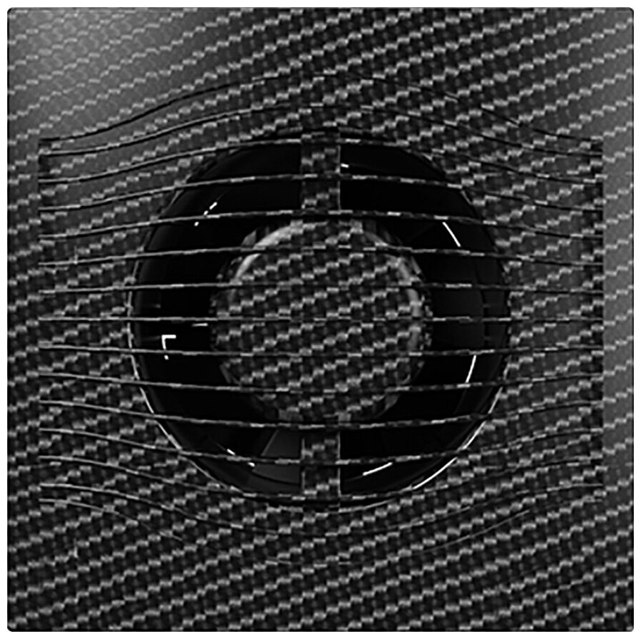 Вентилятор ЭРА SLIM 5C black carbon D125 - фотография № 3