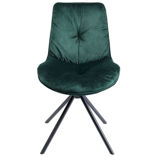 фото Kare design стул mila, коллекция "мила" 51*88*65, бархат, полиэстер, мдф, сталь, зеленый