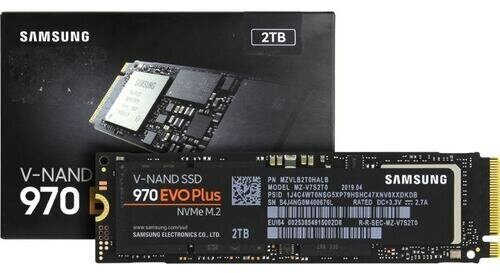 SSD Samsung 970 EVO Plus 2 Тб MZ-V7S2T0BW