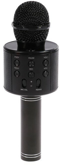 Микрофон для караоке LuazON LZZ-56 WS-858 1800 мАч чёрный
