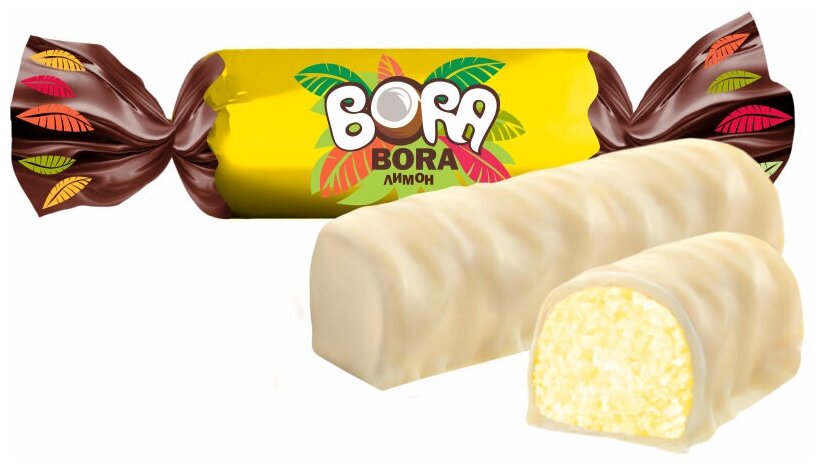 Конфеты шоколадные Bora-Bora Лимон, 1кг