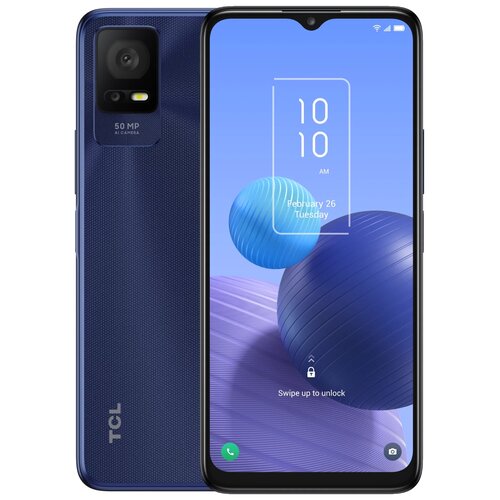 Смартфон TCL 408 4/64 ГБ, Midnight blue