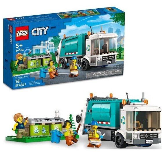 Конструктор Lego ® City 60386 Мусоровоз