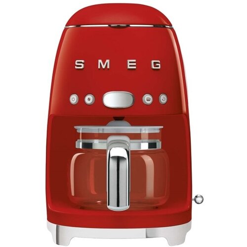 Кофеварка капельного типа Smeg DCF02RDEU кофеварка капельная smeg dcf02 красный