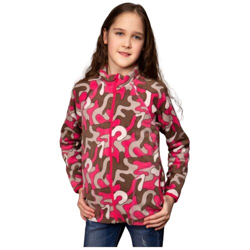 фото Куртка кр08-3390 флисовая, размер 68 (рост 134) alena