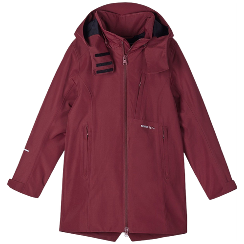 Куртка для девочек Muutun, размер 158, цвет красный