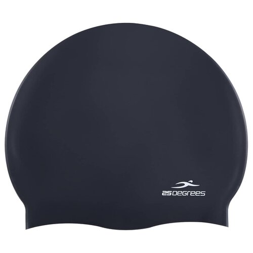 Шапочка для плавания Nuance Black, силикон 25Degrees