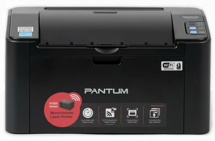 Принтер Pantum P2500NW черный