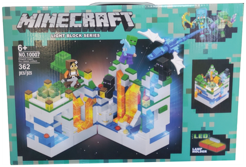 Конструктор Майнкрафт, Minecraft Light Block Series NO.10007 / 362 деталей
