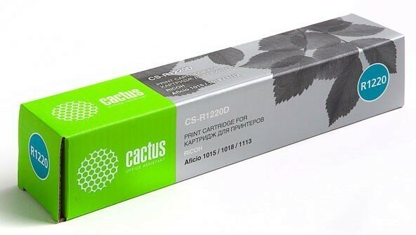 Картридж Cactus CS-R1220D, для Ricoh, черный