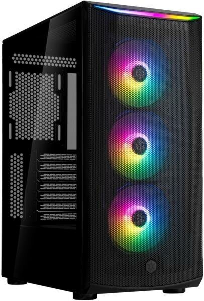 G41FA512ZBG0020 High airflow ATX mid-tower chassis with dual radiator support and ARGB lighting High airflow ATX mid-tower chassis with dual radiator