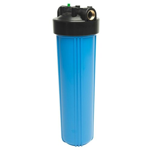 Корпус фильтра Гидротек HTC для холодной воды полипропилен 20BB 1 ВР(г) х 1 ВР(г) синий