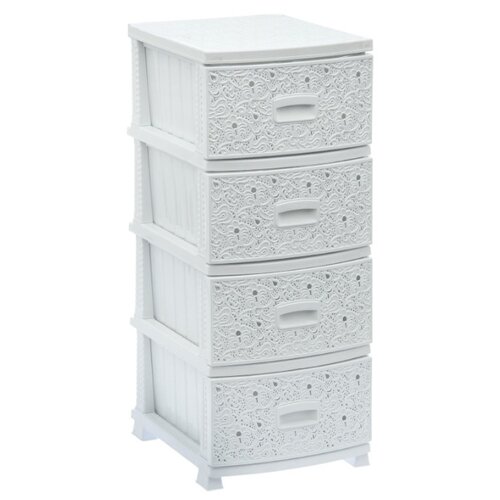 фото Комод росспласт ажур 4 яруса