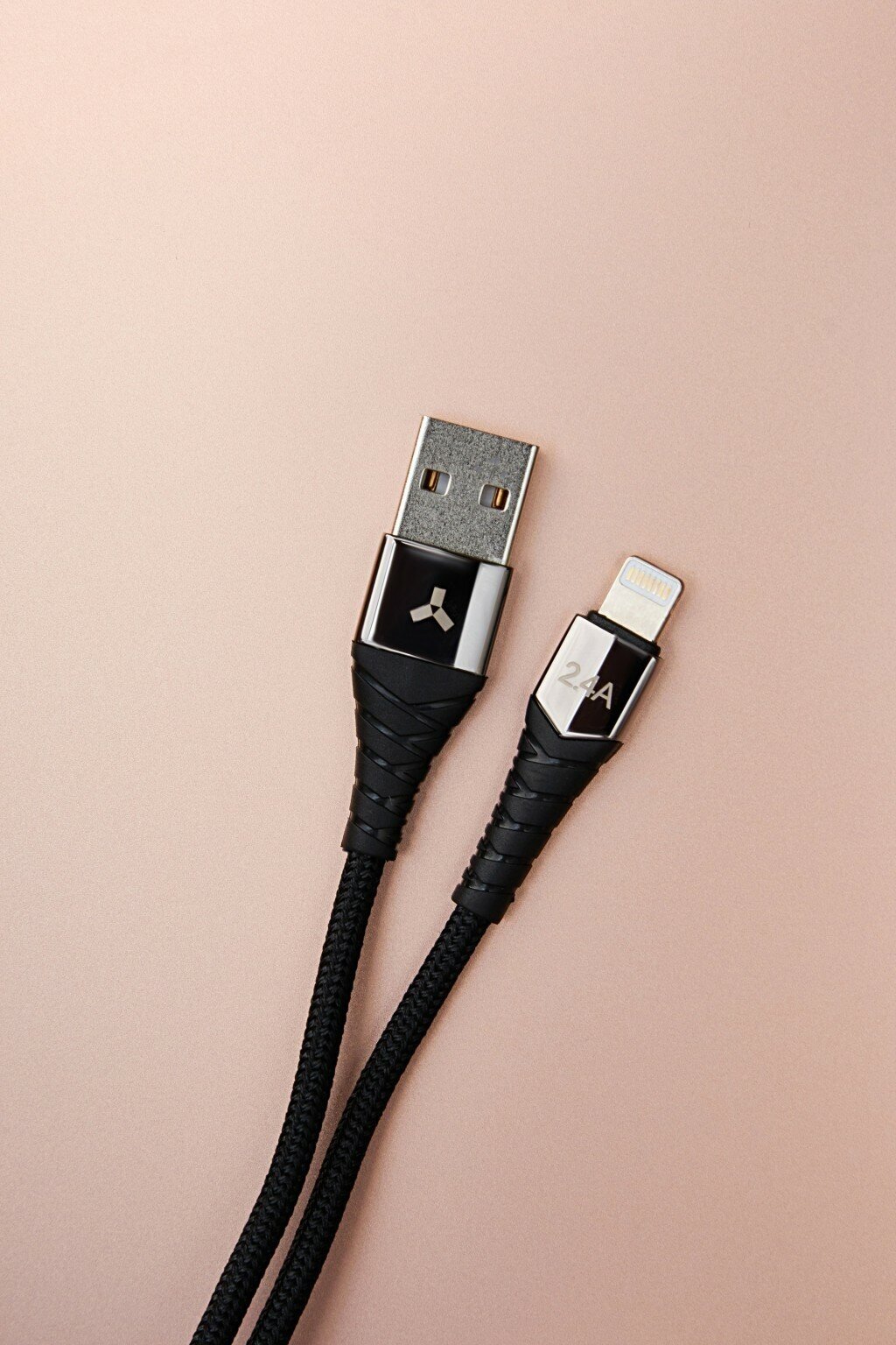 Кабель Accesstyle AL24-F100LED Black AL24-F100LED Black - фото №4