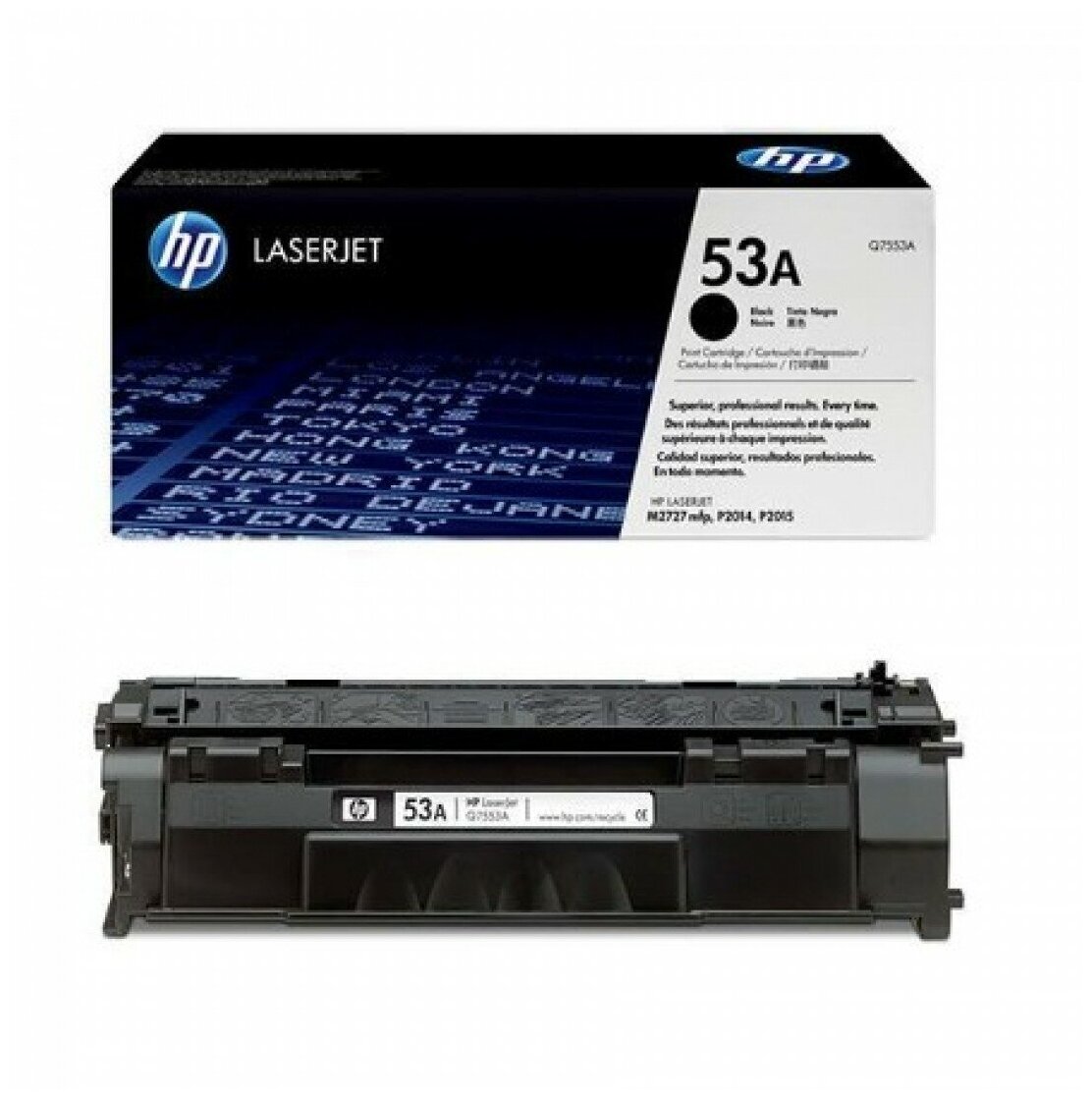 HP Q7553A (53A) картридж черный (3000 стр.)