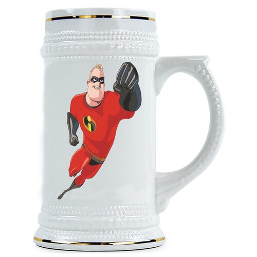 фото Пивная кружка супермен - мультяшка drabs