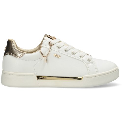 фото Полуботинки женские mexx, цвет белый/золотой, р. 40