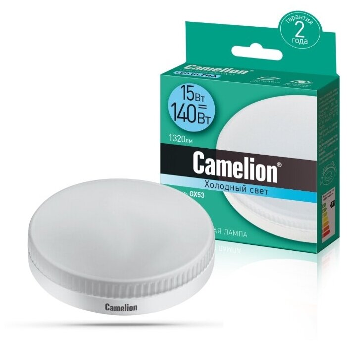 Светодиодная лампа Camelion LED15-GX53/845/GX53