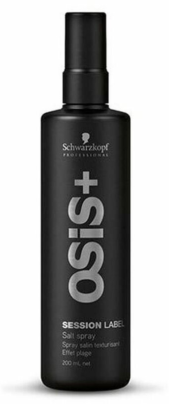 Schwarzkopf OSiS+ Спрей для укладки волос Session label Salt, 200 мл