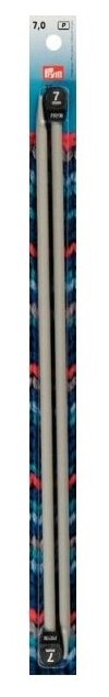 Спицы Prym алюминиевые 191470, диаметр 7 мм, длина 35 см, серый