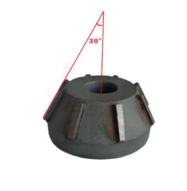 30 градусов угловой карбидный расширитель клапана шлифовальный круг резак для сиденья клапана для мотоцикла автомобиля Сменная головка расширителя для клапана двигателя 40X30