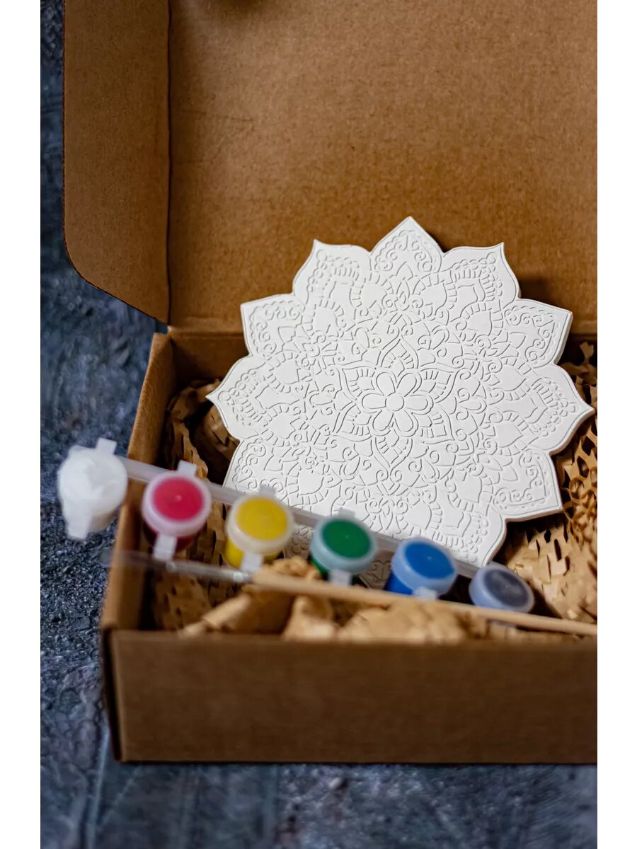 Набор для росписи подставка мандала