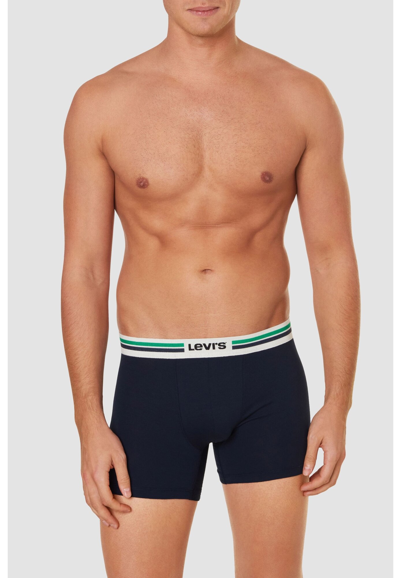 Трусы Levi's, комплект из 2 шт., размер S, синий — фото 1