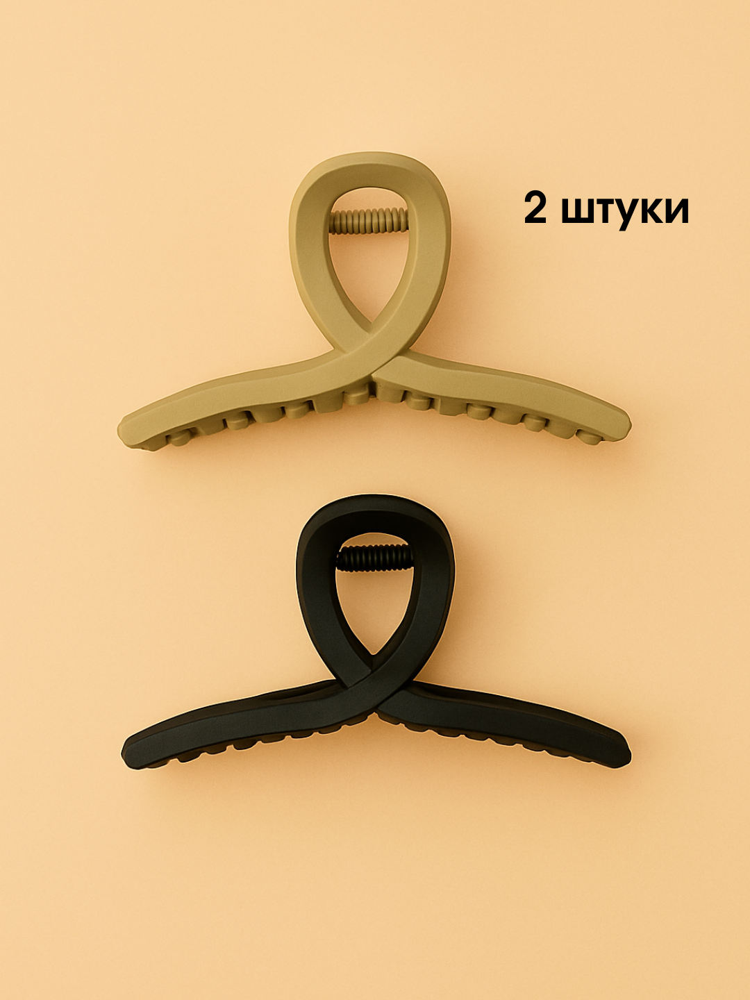 Заколка-крабик для волос, 11 см