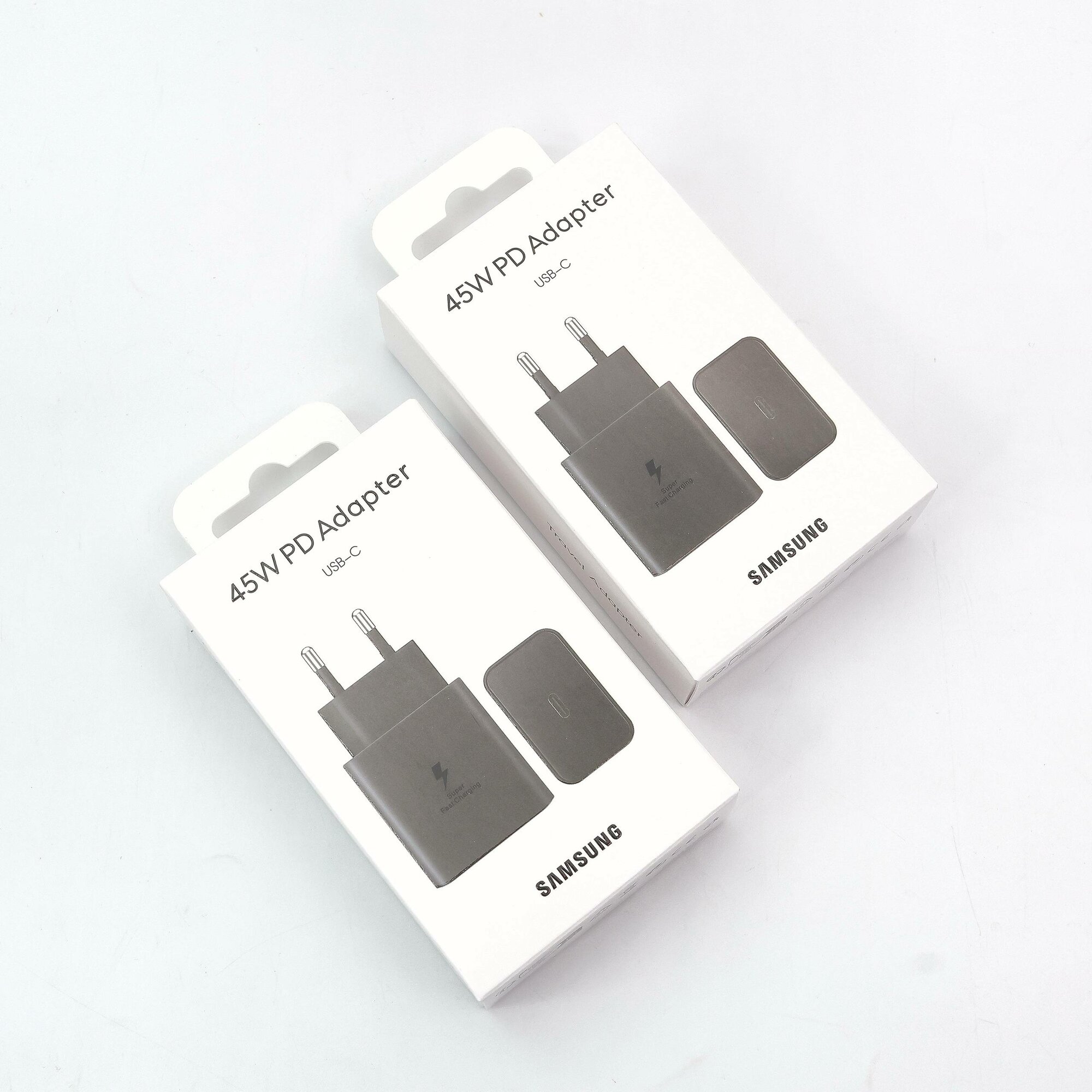 Оригинальный адаптер Samsung 45W PD: быстрая зарядка для ваших устройств