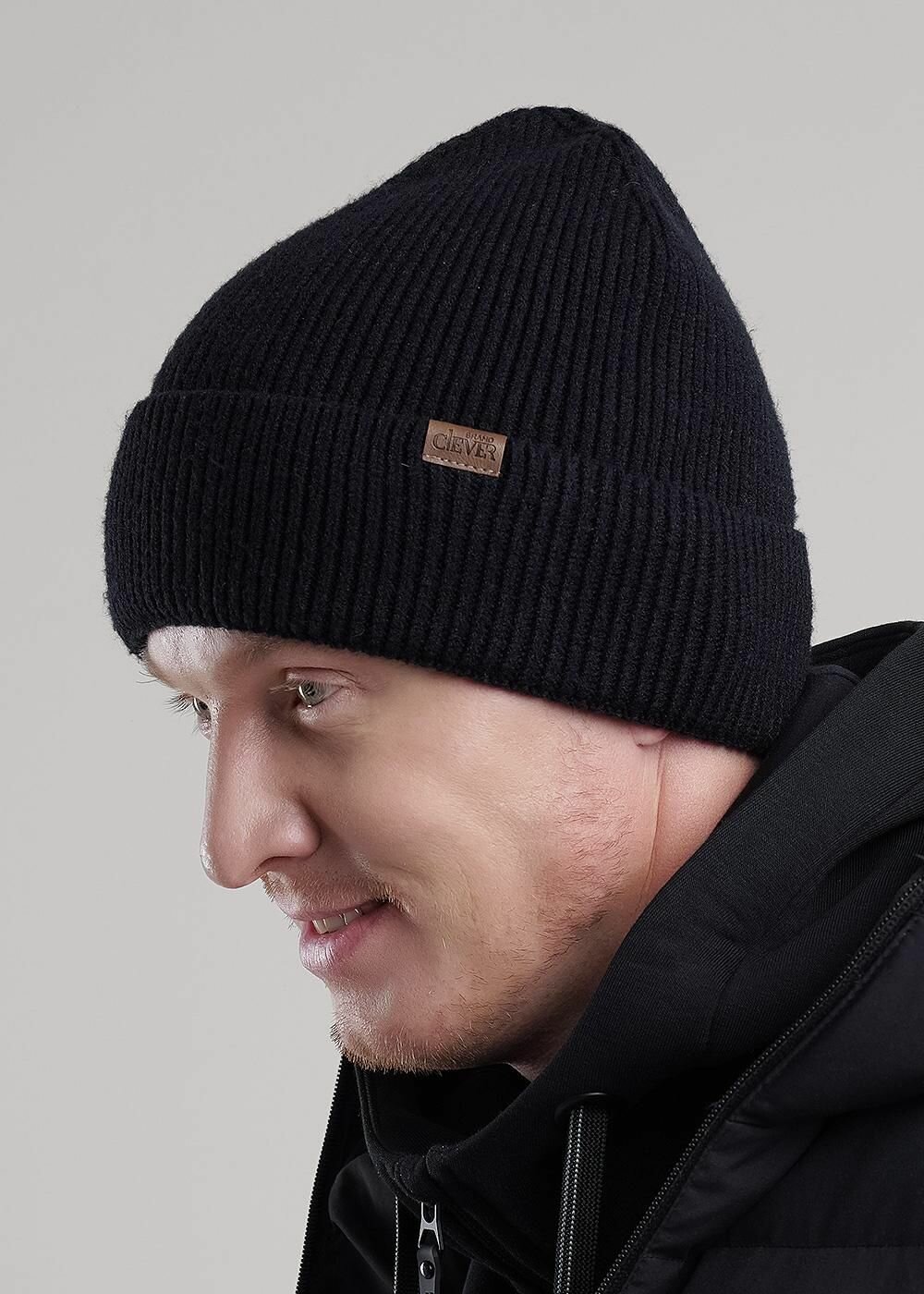 Шапка-бини для мужчин