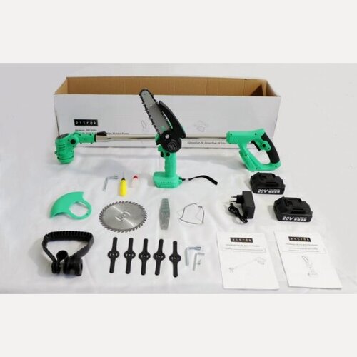 Изображение товара Набор аккумуляторного инструмента Zitrek (GreenCut 20, GreenSaw 20 Extra Power), 2х2.0Ач
