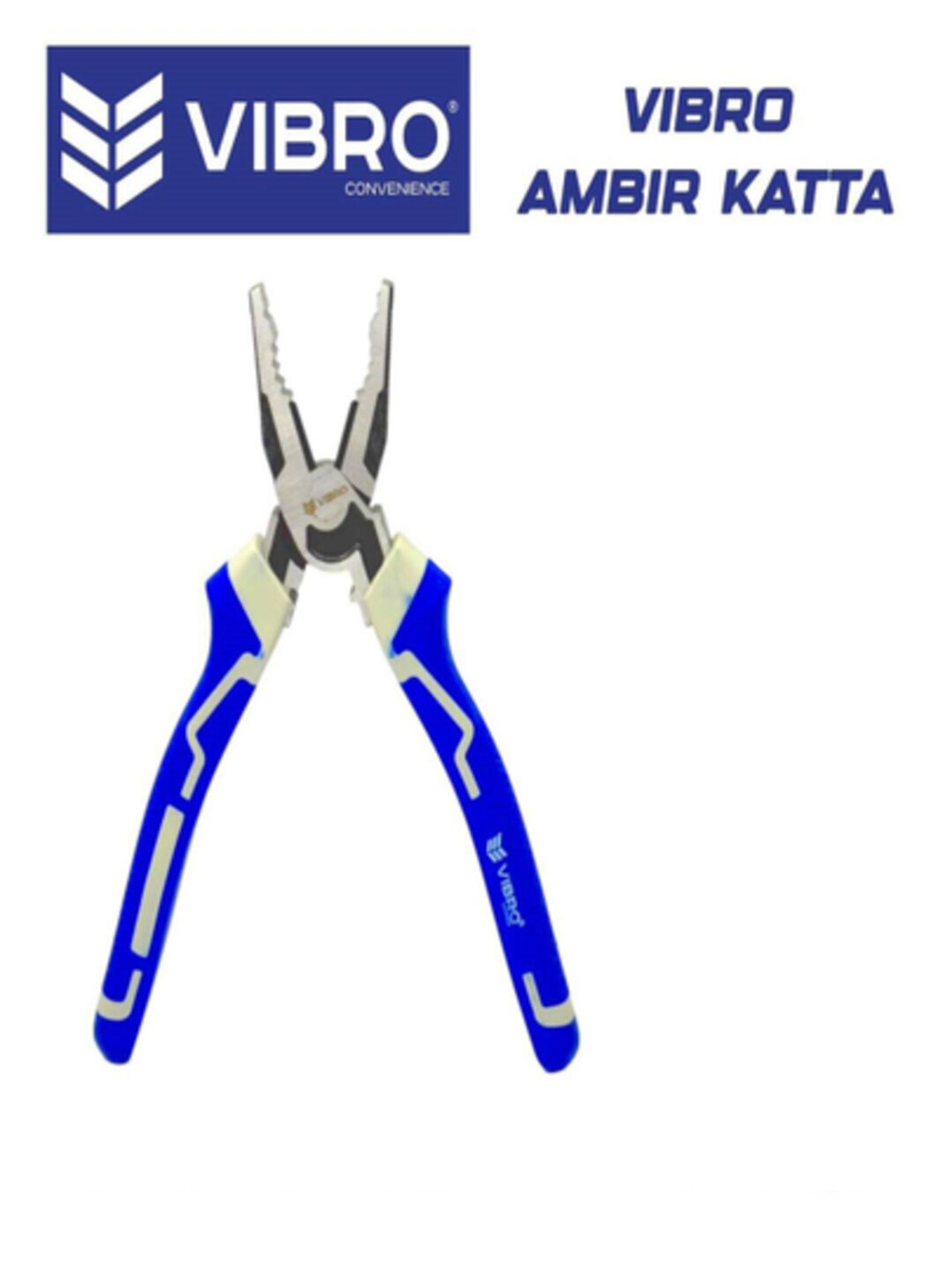 Плоскогубцы Savdo Belgisi Vibro, для электромонтажных работ, изолированные рукоятки — фото 1