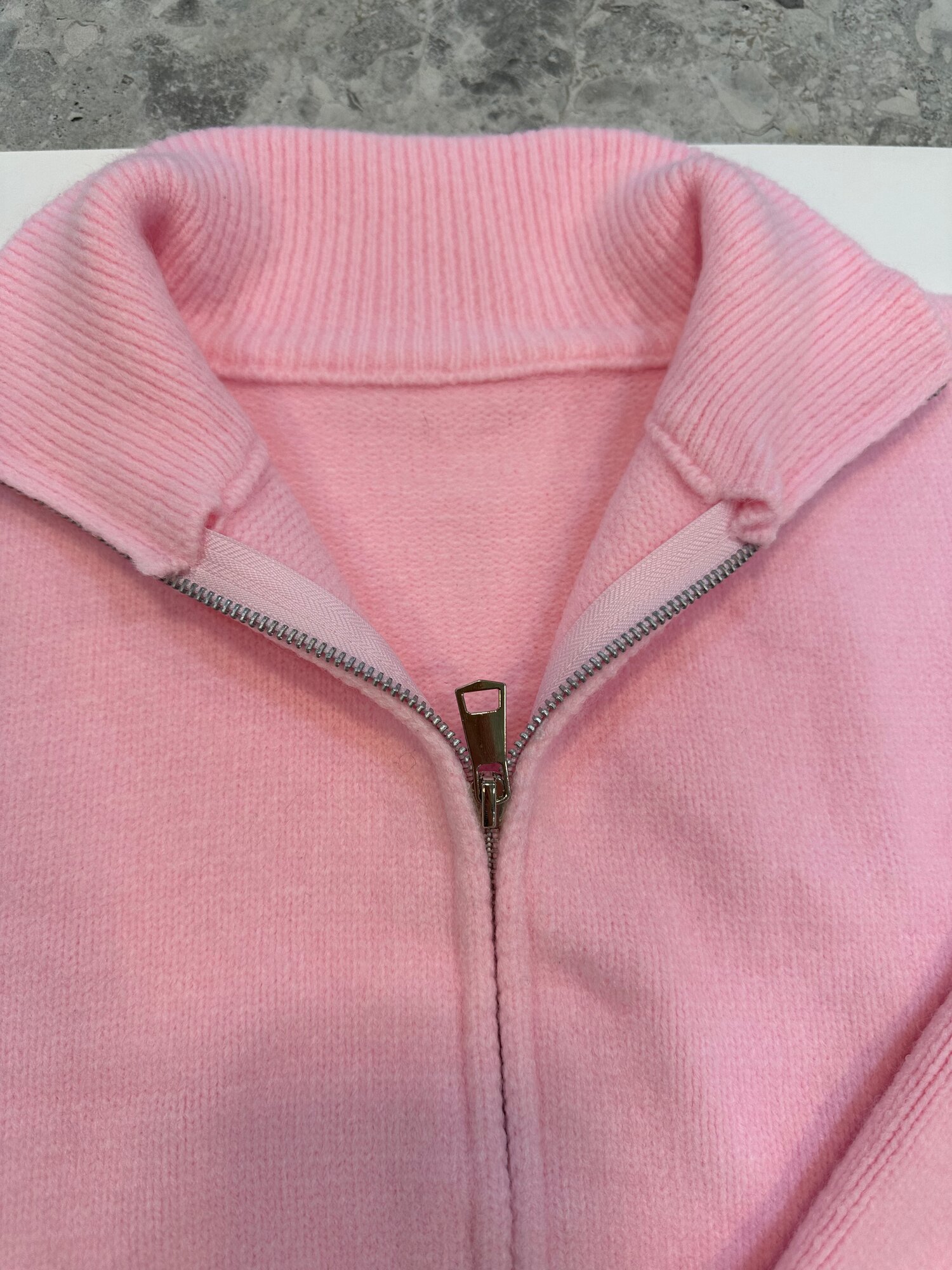 Джемпер , размер нет, розовый — фото 1