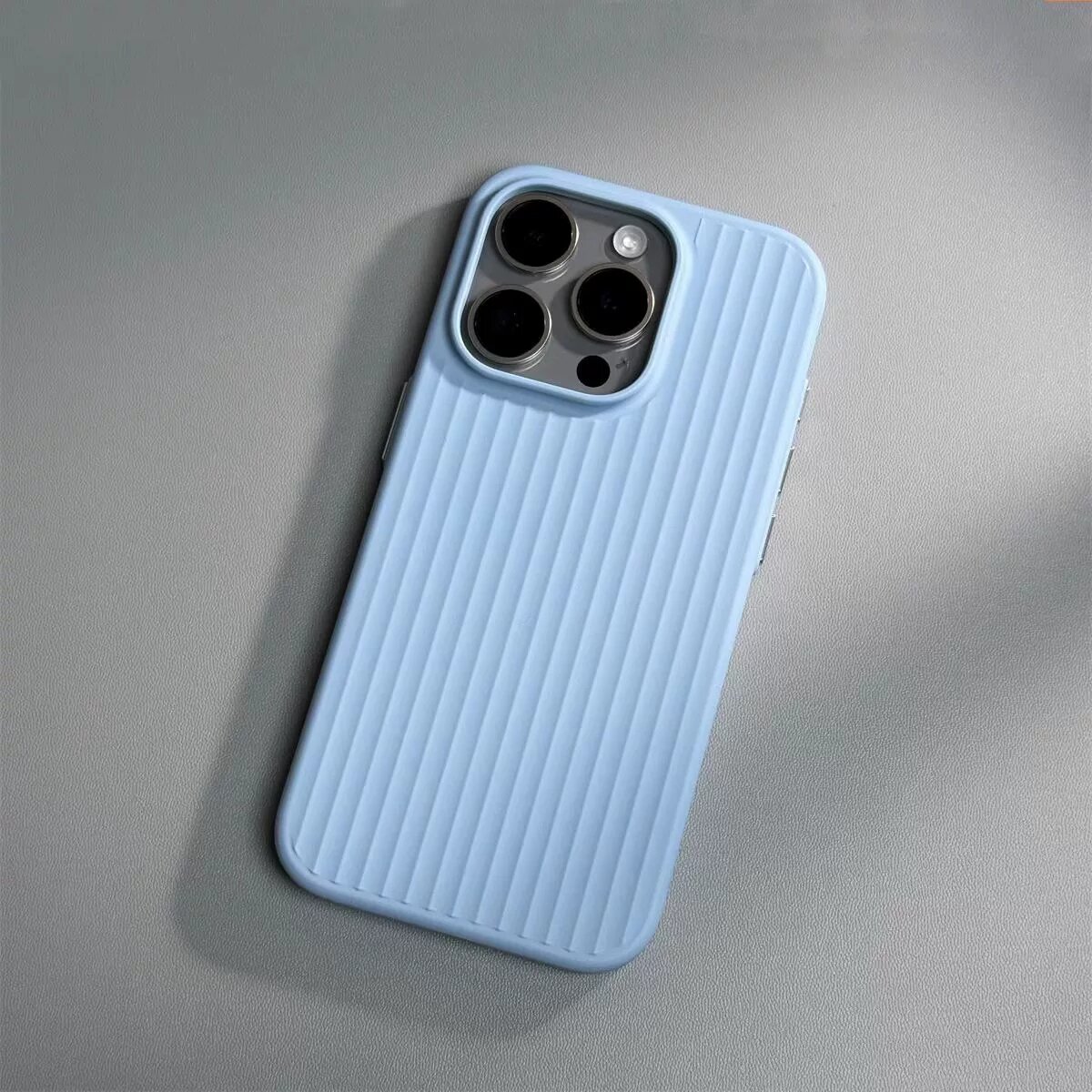 Meizu 21 Кожистая оптическая твердая оболочка, матовый сплошной цвет, Молочный синий - Ультратонкая современная