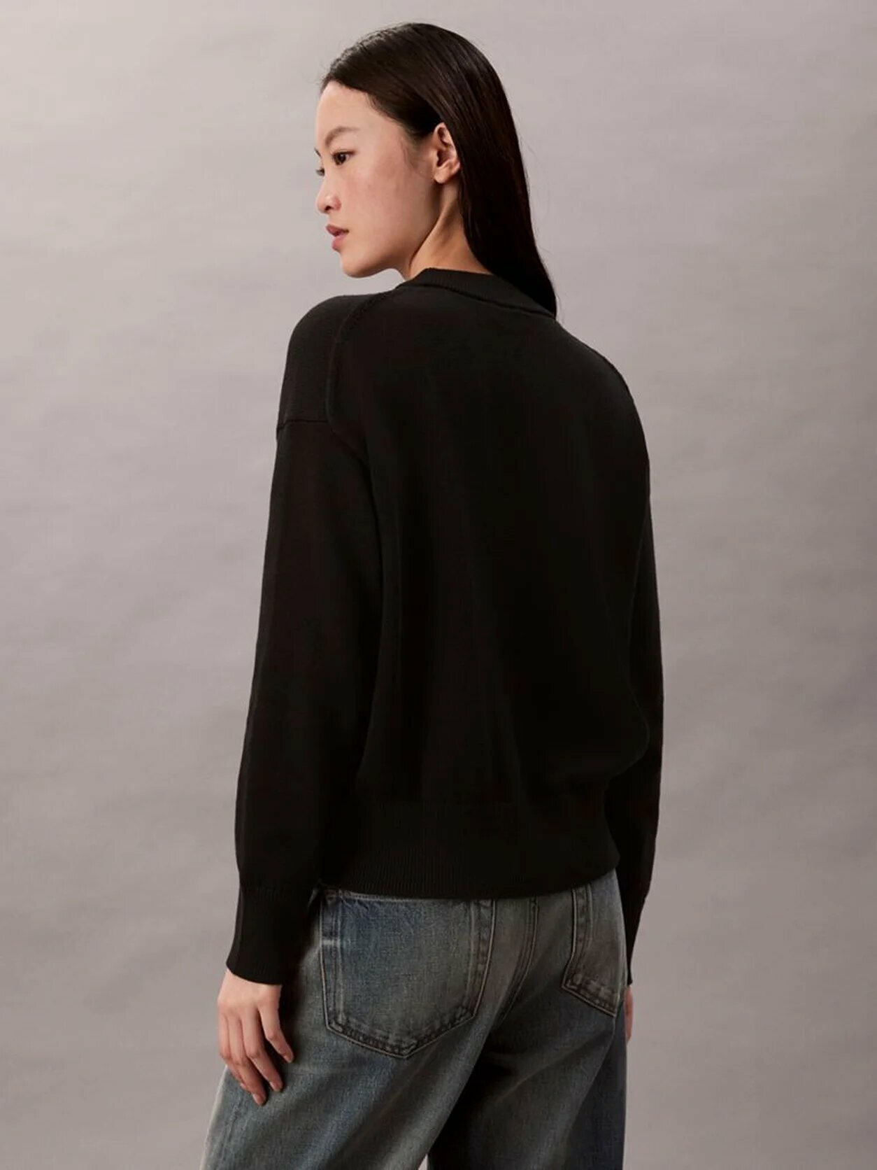 Свитер Calvin Klein Jeans, размер M, , чёрный — фото 1