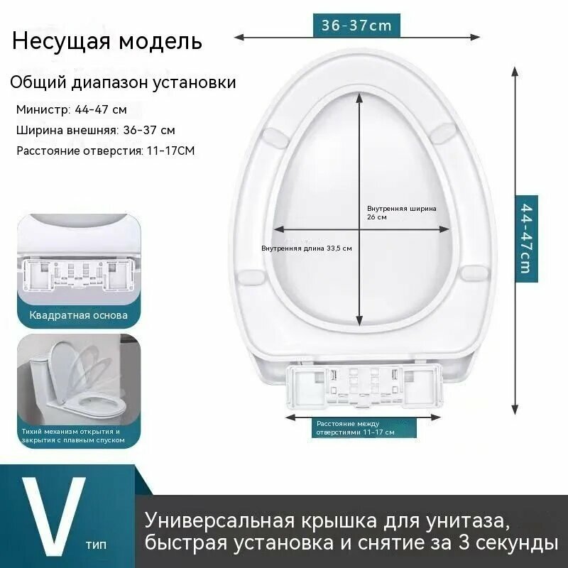Простое установление сиденья унитаза