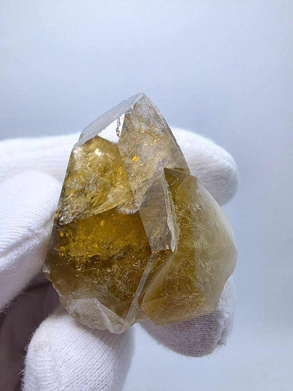 Цитрин кристалл 35 мм, 29 г. — фото 1