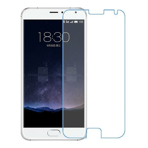 Скрин Мобайл защитный экран для Meizu PRO 5 из нано стекло 9H