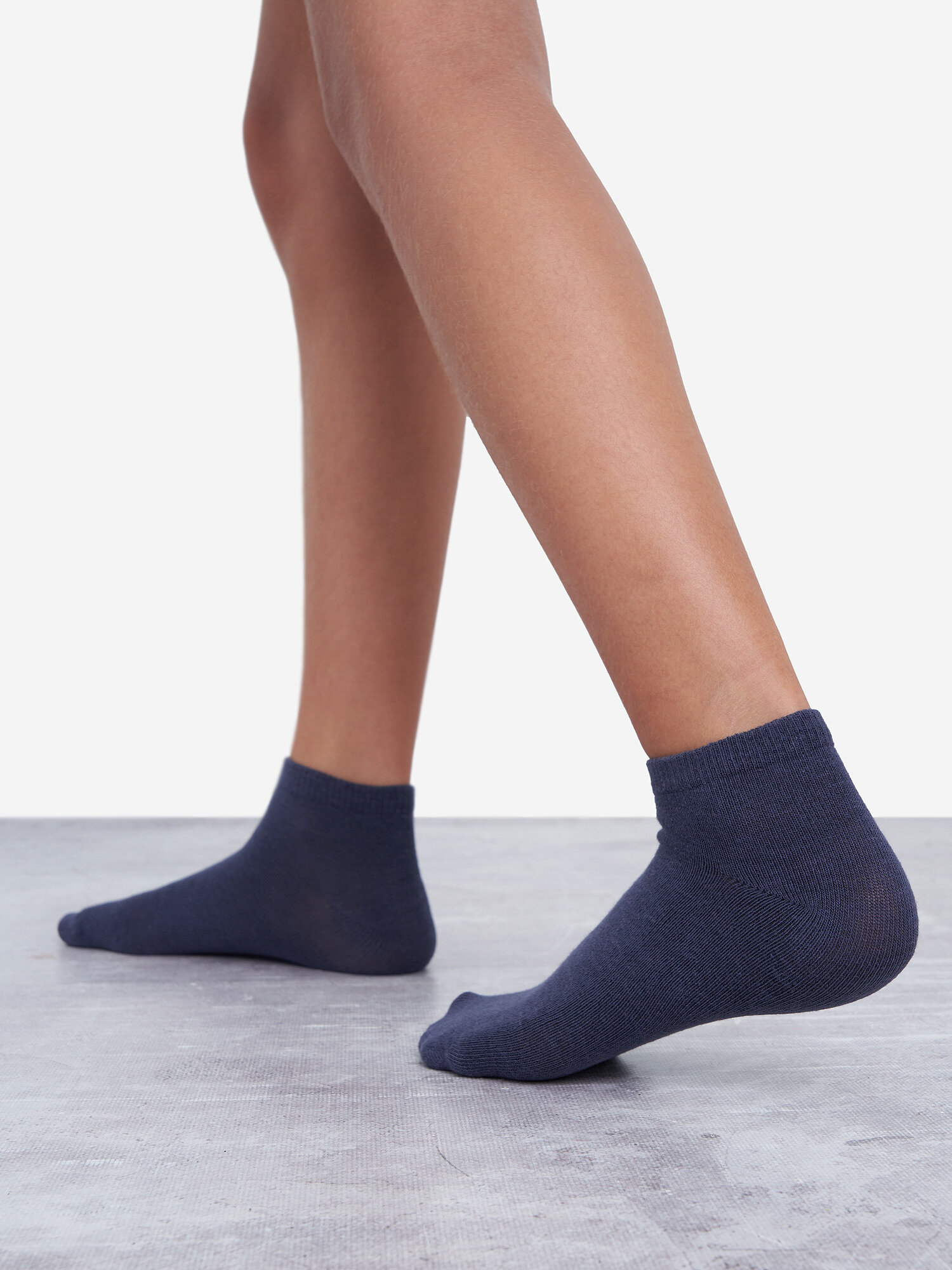 Носки GSD размер 34-36, синий/черный — фото 1