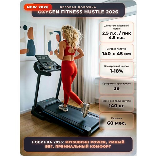 Беговая дорожка домашняя SVENSSON BODY LABS HUSTLE с беспроводной зарядкой и электрическим углом изменения наклона бегового полотна