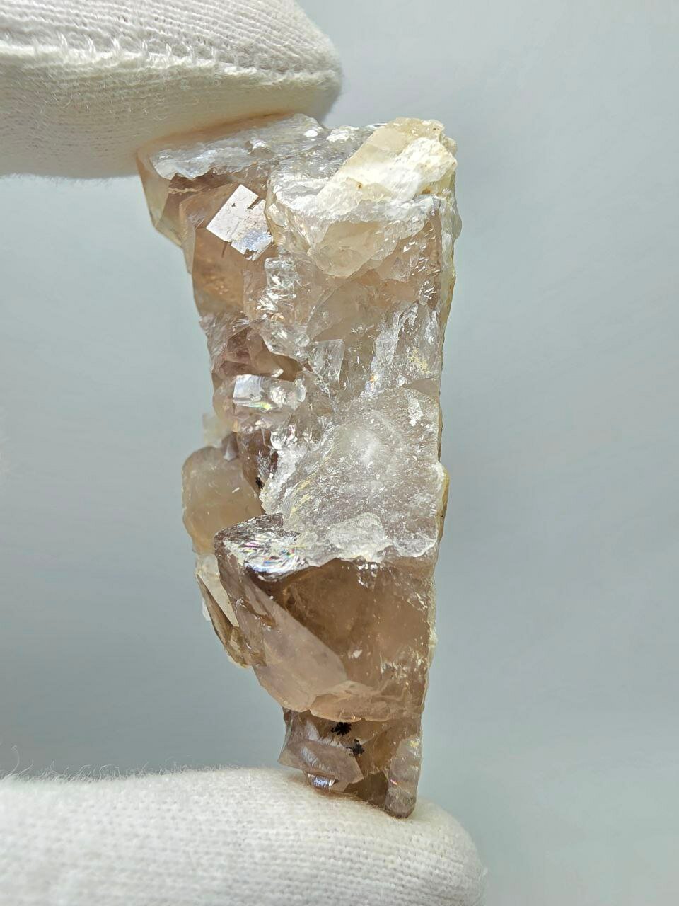 Друза дымчатого кварца 67 мм, 62 г. — фото 1