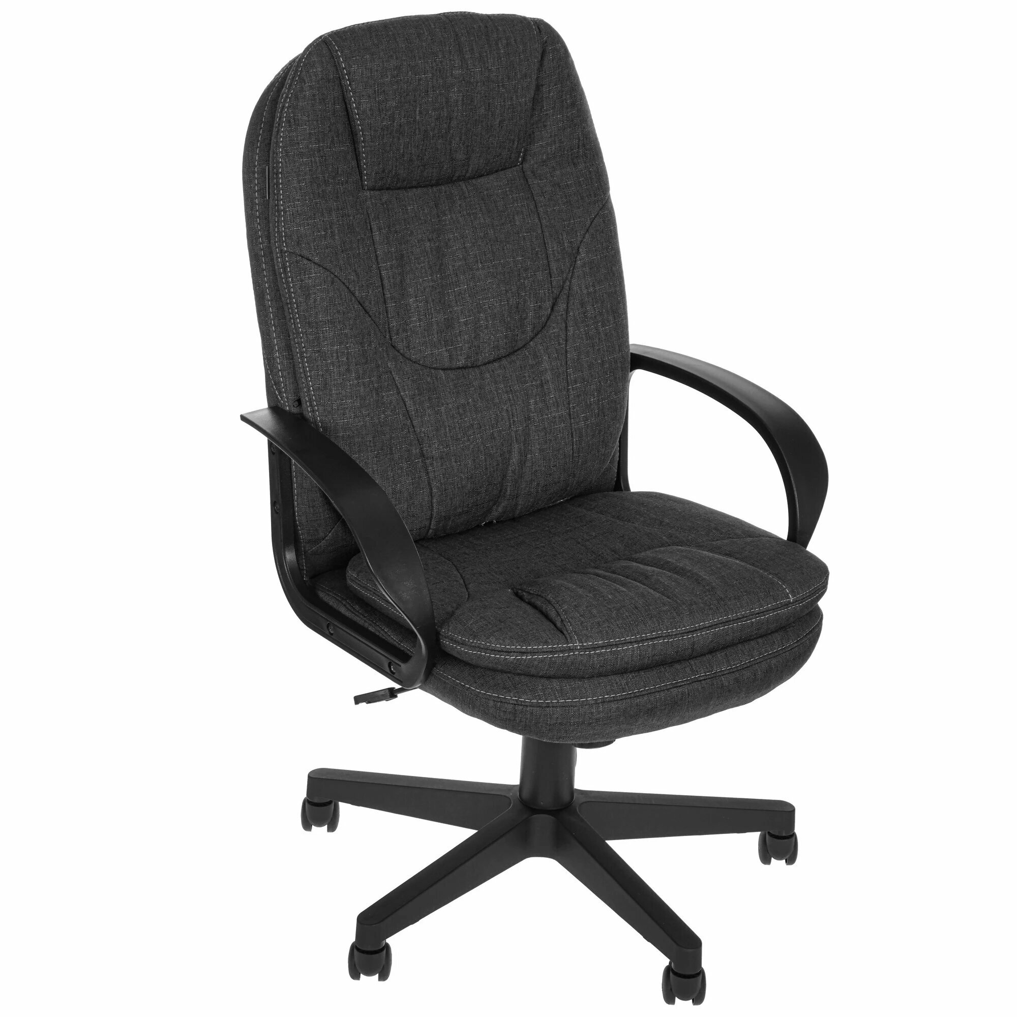 Кресло офисное Бюрократ CH-868LT Bahama (CH-868LT/GRAFIT), серый, ткань, до 120кг