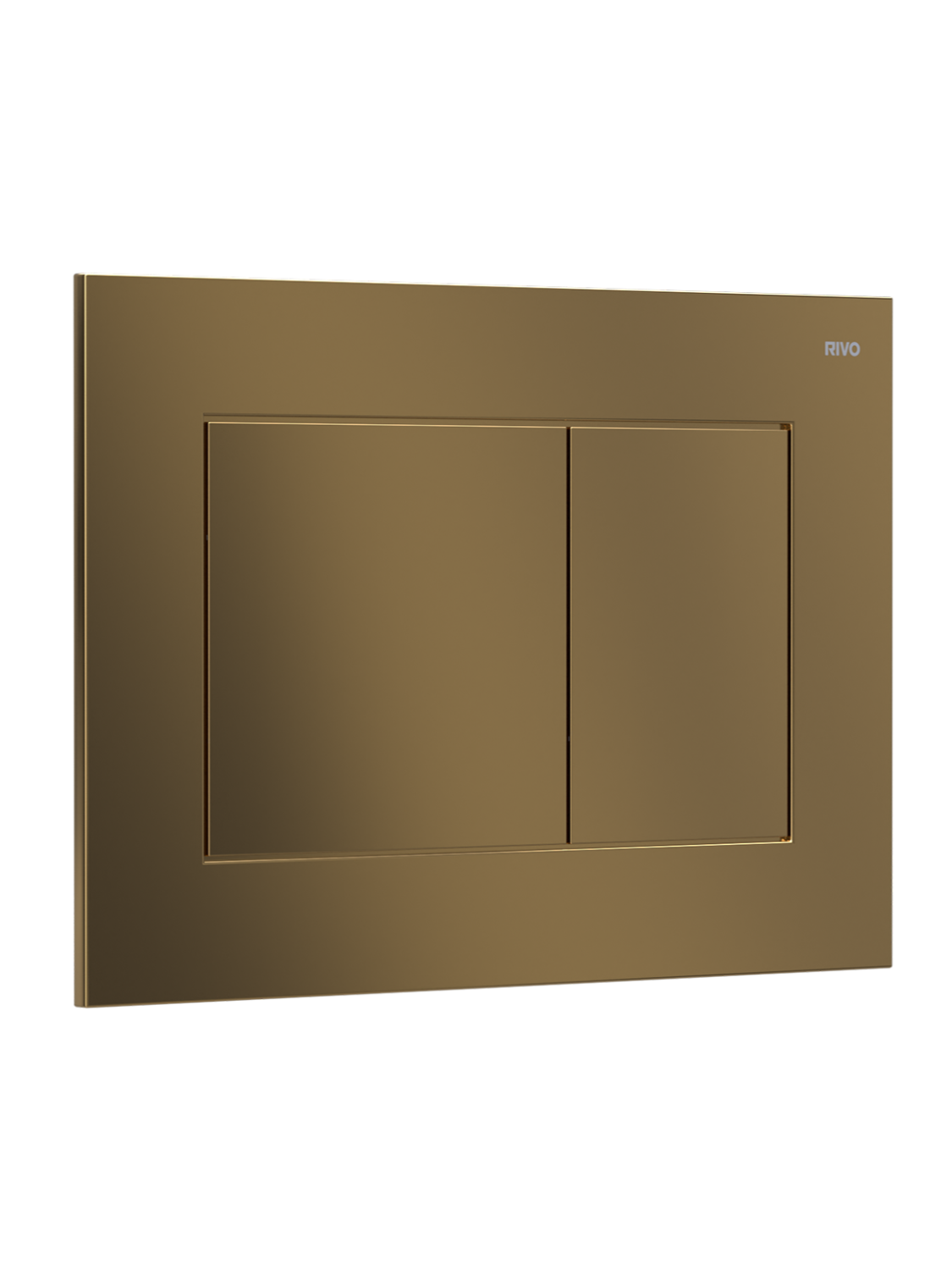 Панель смыва RIVOline Латунь матовая 302007