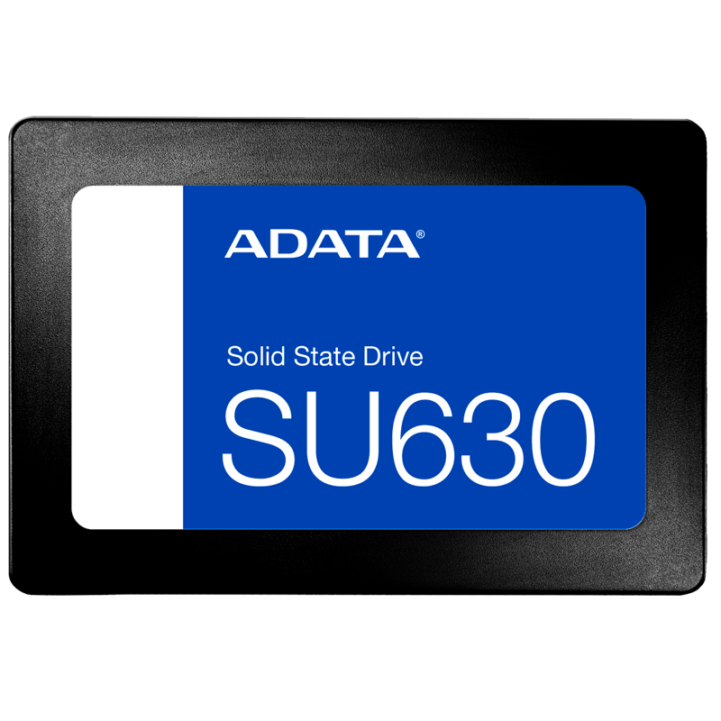Твердотельный накопитель ADATA SSD Ultimate SU630, 480 ГБ, 3D QLC, чтение 520 МБ/с, 100 ТБ ASU630SS-480GQ-R