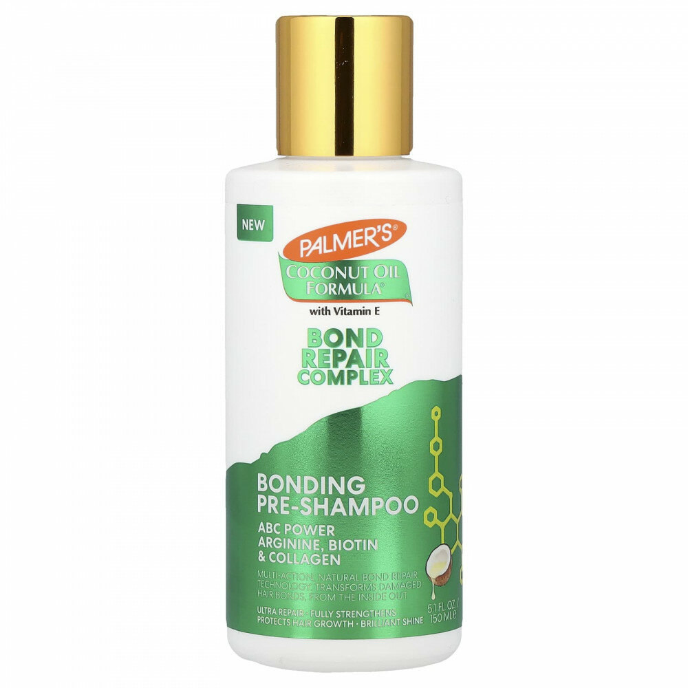Palmer's, Coconut Oil Formula® с витамином Е, комплекс для восстановления связок, шампунь для укрепления волос, 150 мл (5,1 жидк. унции)