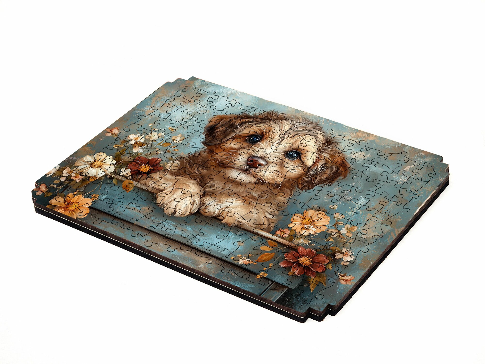 Пазл Алма мини 150 деталей. Пушистый щенок — фото 1