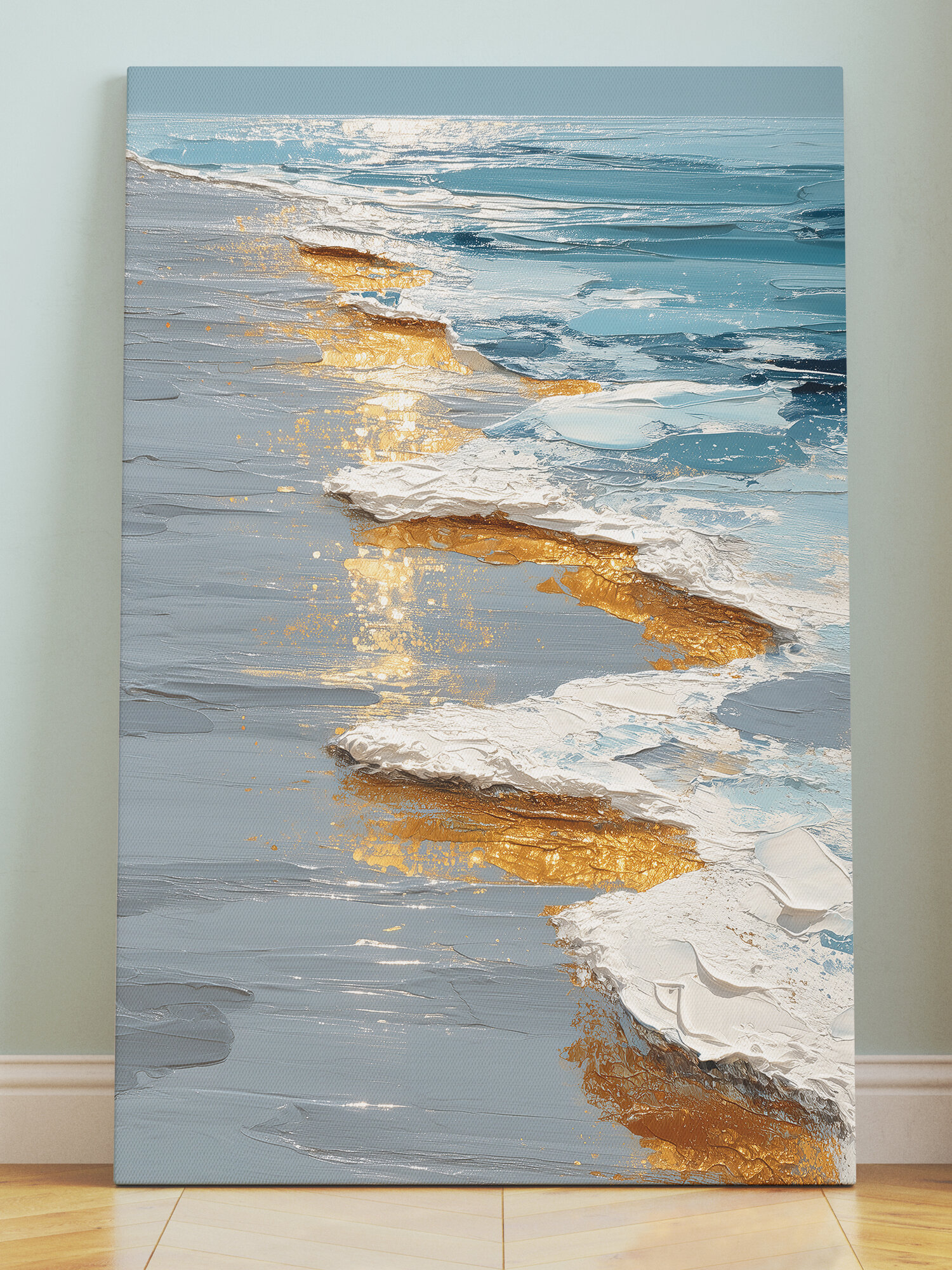 Картина интерьерная Postermarket "Прилив" на холсте, 70x110 см
