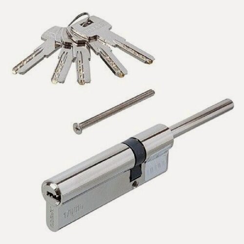 Изображение товара Цилиндровый механизм Apecs (апекс) SM-95 30s/65 -s/65-NI длинный шток, хром